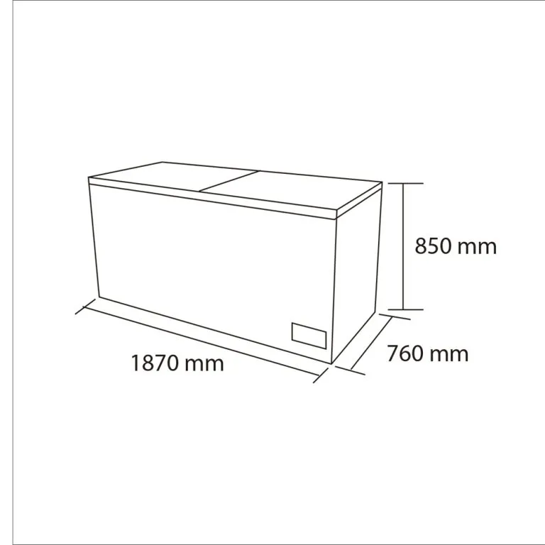 Congelador Dual Tapa Dura 612L Maigas - Imagen 3