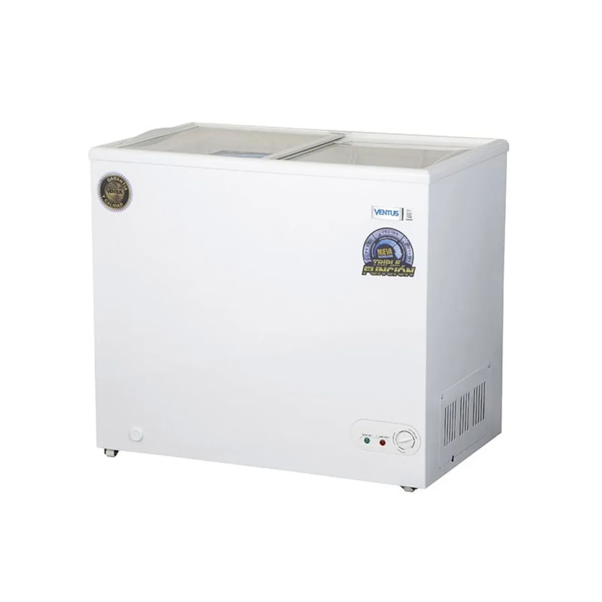 Congelador Tapa De Vidrio 210L Ventus