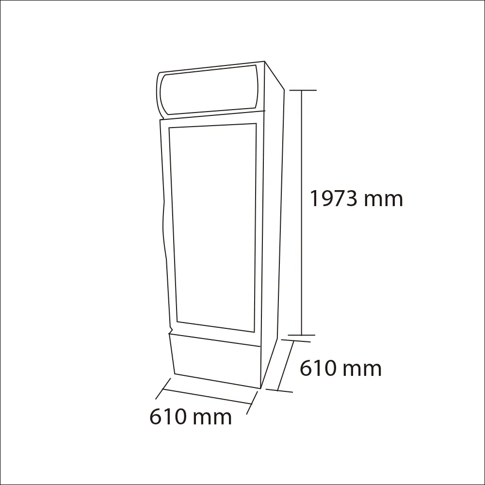 Visicooler 370L Maigas - Imagen 3