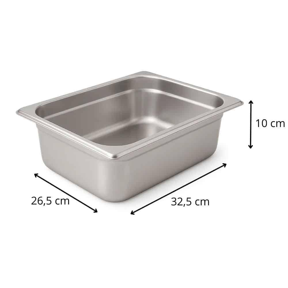 Depósito Gastronorm 1/2 32,5X26,5X10cm Ventus - Imagen 2